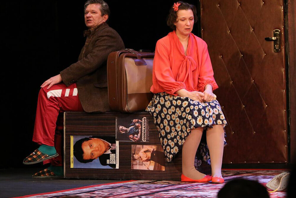 Актеры спектакля "Сеанс гипноза"