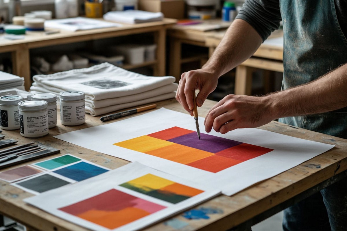 Выбор краски для ткани: секреты стойкого и яркого принта